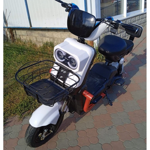 электробайк Бриз 10" Es-U8D 48V23Аh черный диск