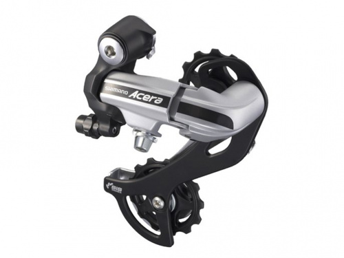 переключатель скоростей задний Shimano Acera M360 SGS 7/8ск, серебро
