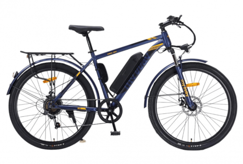 электровелосипед MyWay Rock Глыба 27,5",350W,36V10.4AH графитовый матовый